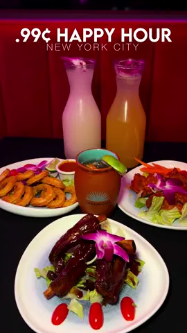 Happy Hour has entered the chat!🔥 Save this post for your next night out uptown with friends or a date! Whatever the reason @lola.Lola.restaurant is a must!    📍 Lola Lola / 1306 Saint Nicholas Ave, New York City Their happy hour is from Mon - Sat 4PM-10PM which includes $.99 CENTS Margaritas & Sangria’s. They also have  $8 tequila shots for $3! So this is the ultimate spot for good deals on good drinks and food.  Check them out!  #nycdinner#nyc#nyctok #foodontiktok#nycfoodie#foodreview#sangria#nyceats#nycrestaurants#fyckman#fyp#happyhour
