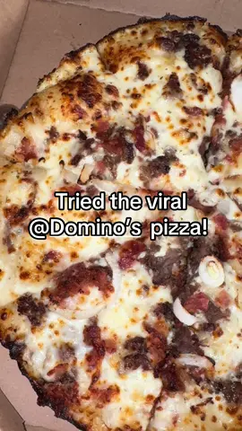 #dominospizza #viralpizza #fyp @Domino’s 