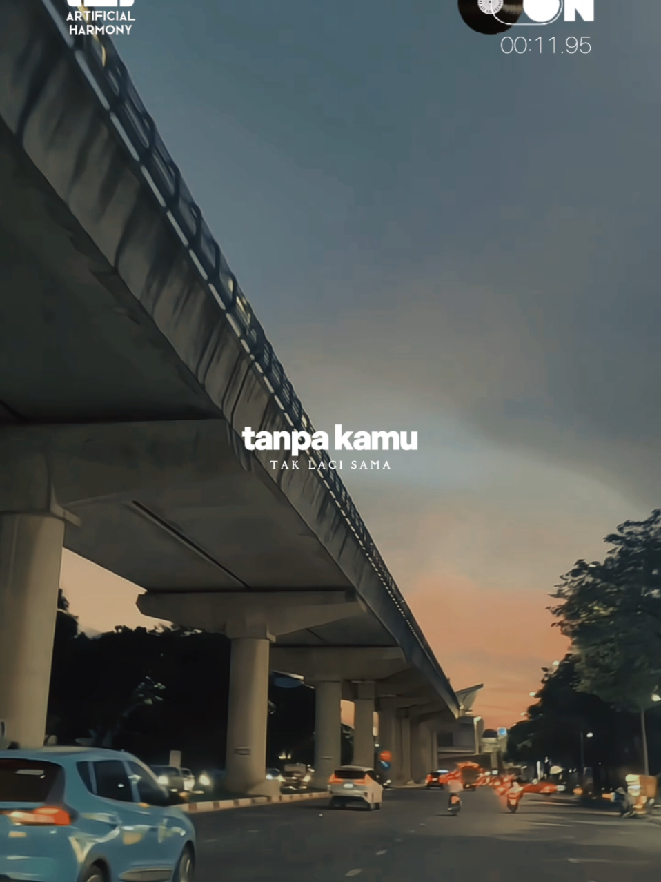 Artificial Harmony (YT) || Tak Lagi Sama  •| Template Lirik® ••• #coverlagu #taklagisama #liriklagu #liriksederhana #perjalanan 