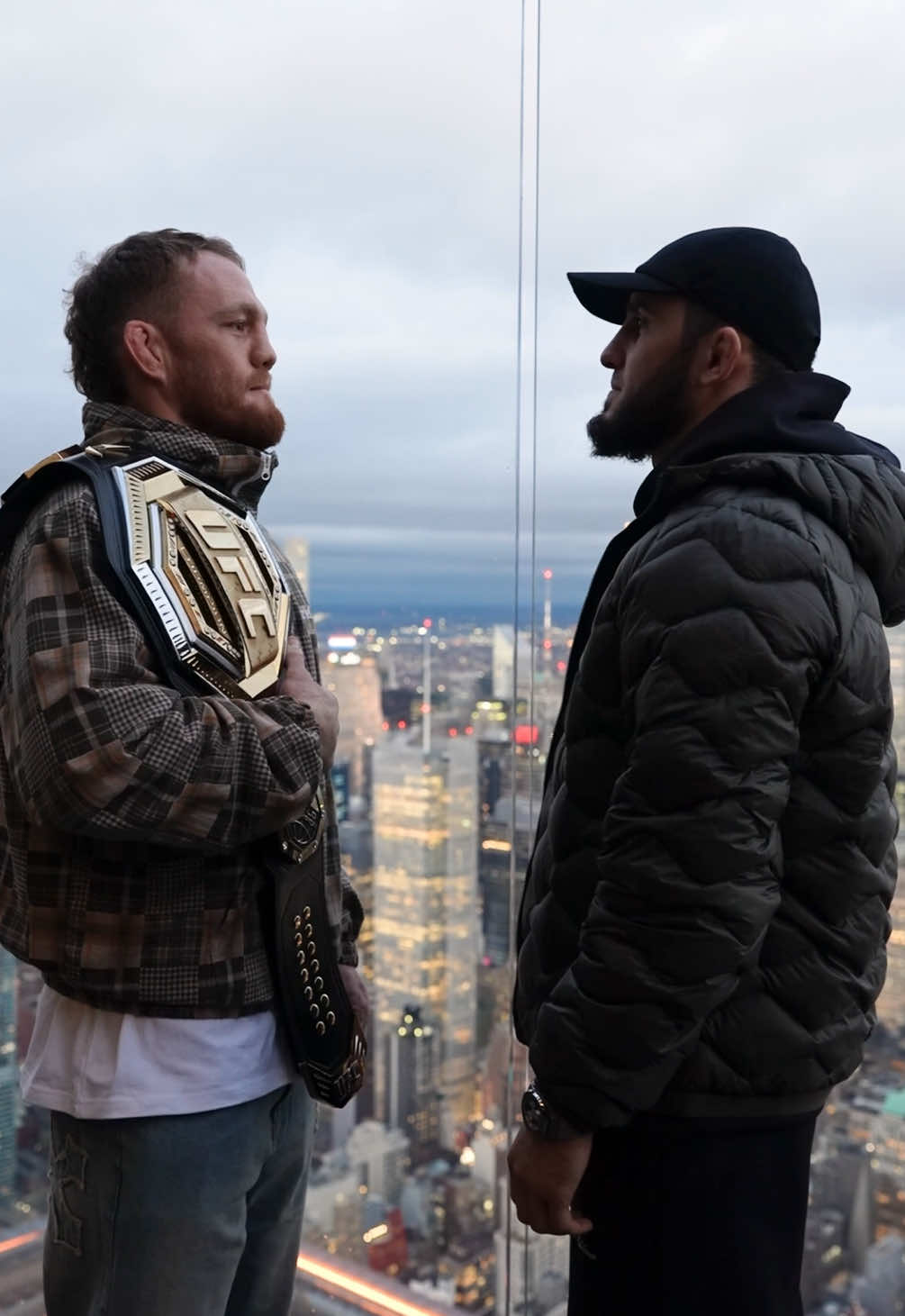 ⚡️ Первая встреча Маддалены и Махачева! #UFC322 #UFC #islammakhachev #makhachev 