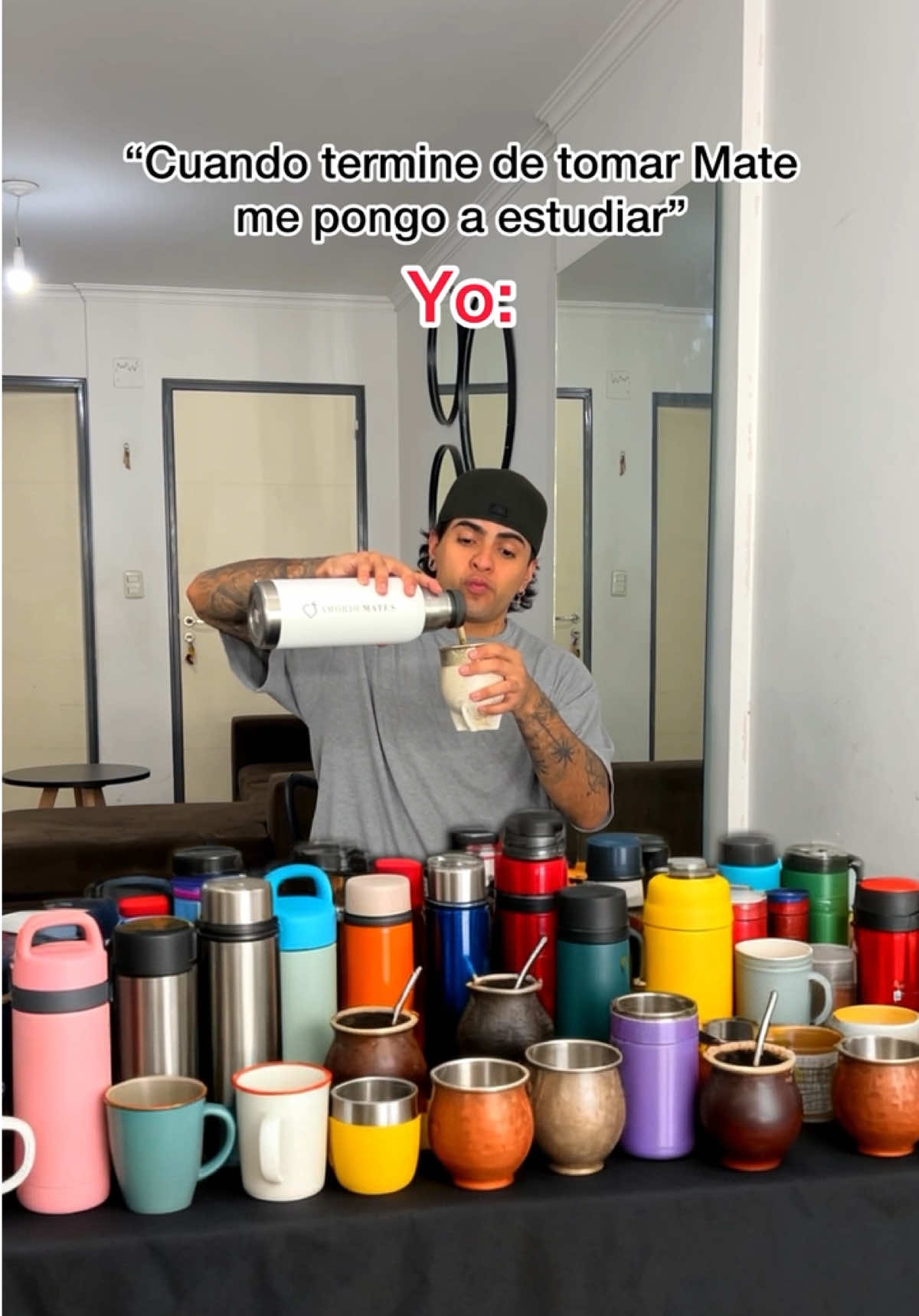 Cuando termine de tomar mates me pongo a Estudiar!! ✌🏻😅😂 #humor #mates #estudio #paratii #fyp 