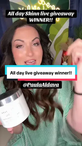Come join the LIVE!!! Congrats Paula DM us your information ❤️