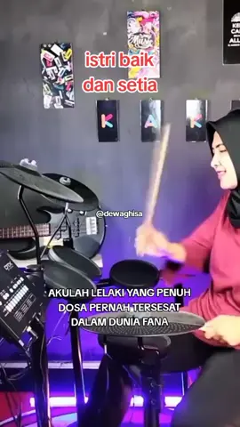 music lipsync,sebejad bejaadnya lelaki ingin istri yg baik dan setia, gunakan 🎧🎧🎧,cover drum by kakarika, #laguviral2025tiktok  #hiburantiktok  #fypviraltiktok🖤シ゚☆♡  #musiclipsync 