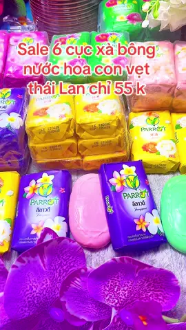 6 cục xà bông nước hoa con vẹt thái Lan chỉ 55 k#giadungtienloi #giadungthongminh 