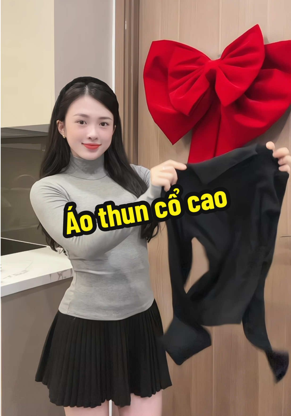 (MỞ BÁN) Áo Thun Nữ Cổ Lọ 8p #landaulamvo 