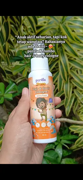sikecil wangi seharian pakai ini🥰#purelaxjumbo #hairandbodycologne #hairandbodycolognepurela #colognepurela #purela 
