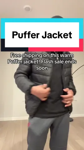 Stay warm with this puffer! #mensfashion #jacket