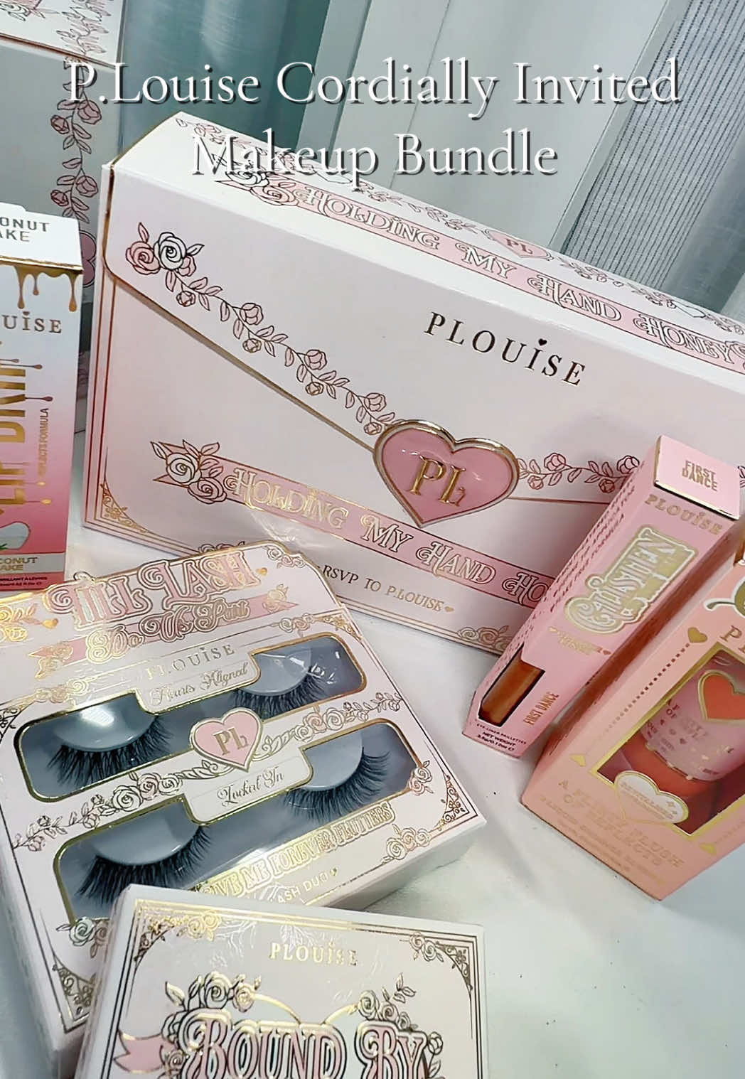 The @Plouise USA Cordially Invited Makeup Bundle in Holding My Hand Honey is your invitation to indulge in the ultimate luxury glam moment. Housed in an RSVP-style envelope and sealed with love, each invitation includes five exclusive products, perfectly matched for your most magical moments. • 2 Pairs of Luxe Lashes • Cheek of It Liquid Shimmer Blush • Glisten To Your Heart Glitter Liner • Lip Drip • 4-Pan Eye & Face Palette #plouise #plouisemakeupbundle #TTSBeautyBesties #TikTokShopBlackFriday #ttsmidwest 