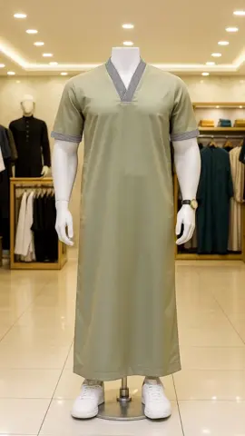 jubah pria muslim Reguler lengan pendek #jubah #gamispria #gamissyari 