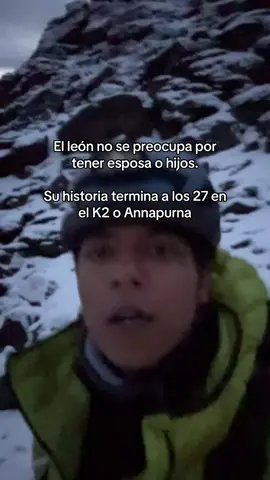 Si mi novia ve esto es broma, pero si lo ve red bull no lo es, no tengo miedo a morir 🗣️ #fyp #hike #alpinism #k2#annapurna 