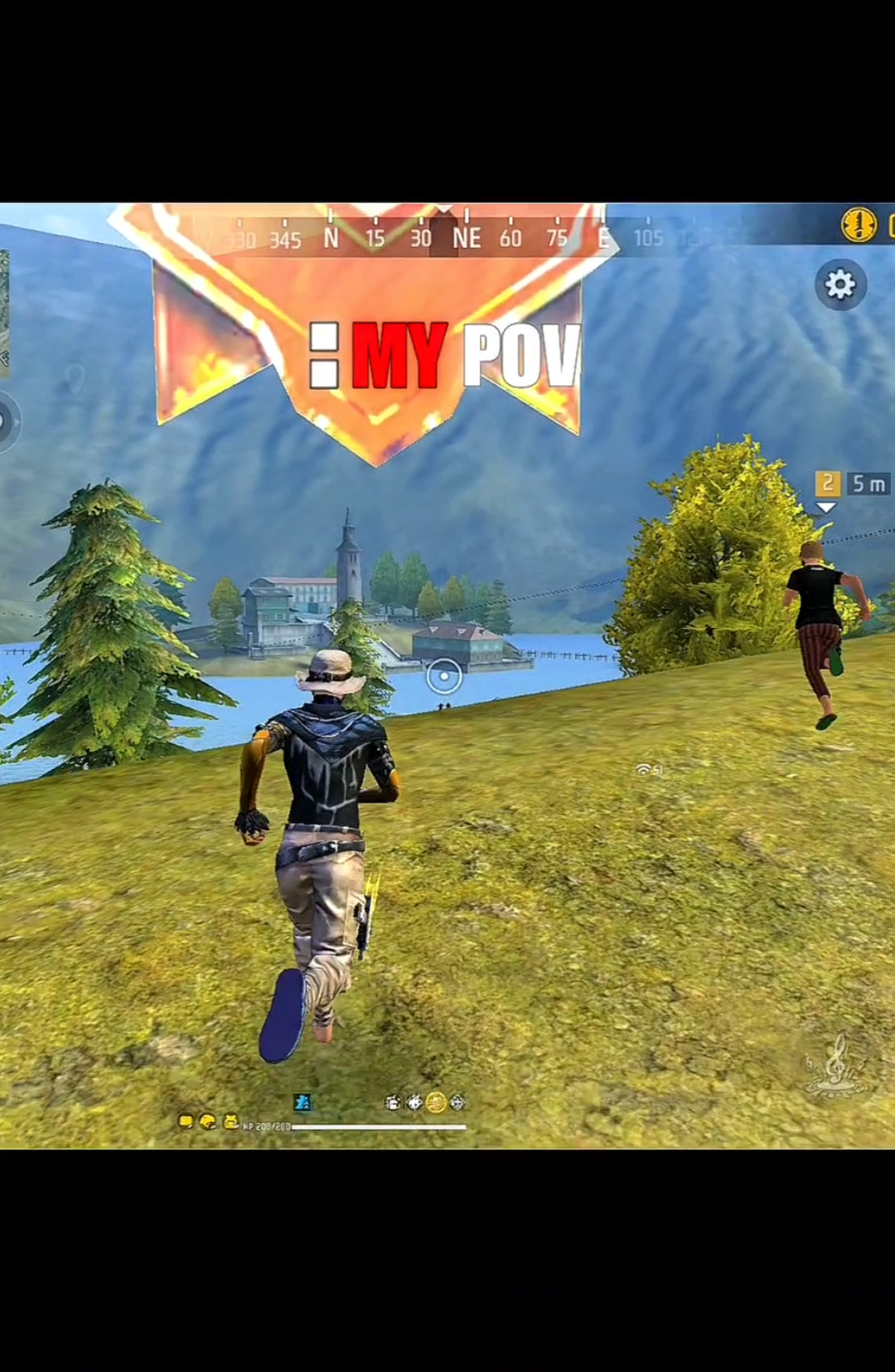 bro's pov 💀🤡  #free_fire #freefirebrasil #freefire_lover 