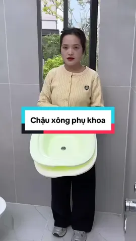 Chậu xông phụ khoa #giadungtienich #giadungthongminh #fyp #chauxongphukhoa 