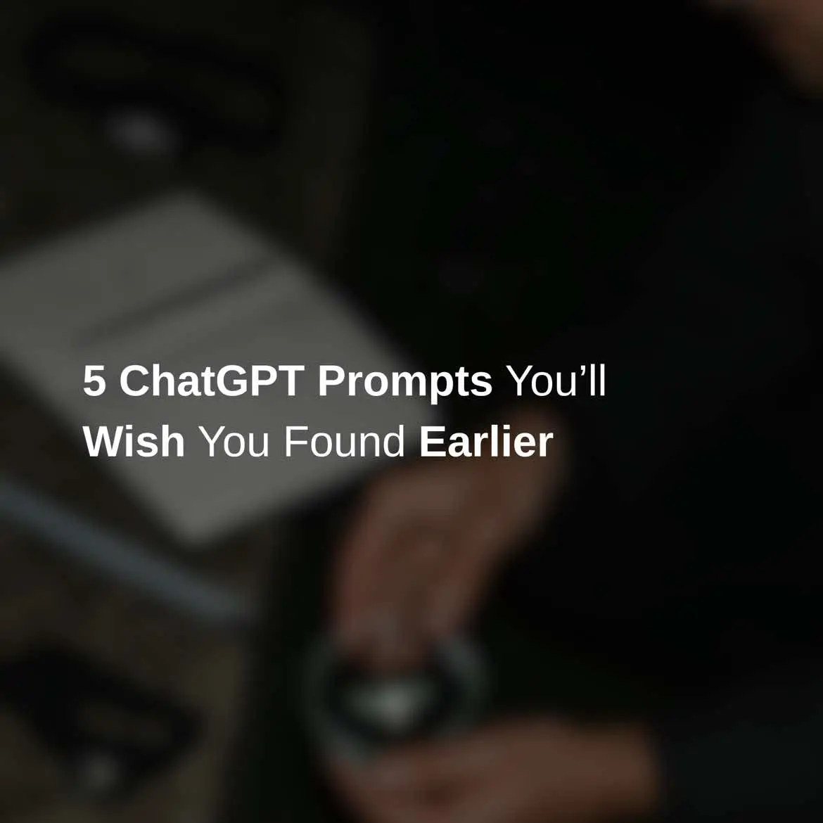 Don’t underestimate the ways in which ChatGPT can change your life. The right prompt, applied day after day, can change your financial, emotional, and physical landscape. Use these to get a taste of what I mean.  #ChatGPT #PromptEngineering #AI #ChatGPTHacks