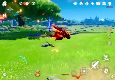 Glitch paling seru😹 skill permanen cuy, bisa motoran, sepatu roda, chasca terbang unlimited tuh🤣 #genshinimpactindonesia #GenshinImpact #genshintok #genshin #fyp 