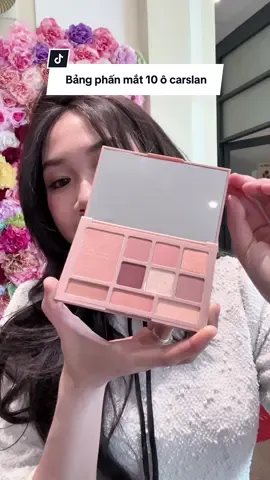 Bảng phấn mắt đa di năng nhà Carslan , tone hồng này xinh cực í #carslan #phanmat 