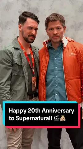 Happy 20th Anniversary to Supernatural! 🖤 Always great to see @Misha Collins! 👼🏼 #supernatural @Altered Reality Entertainment 