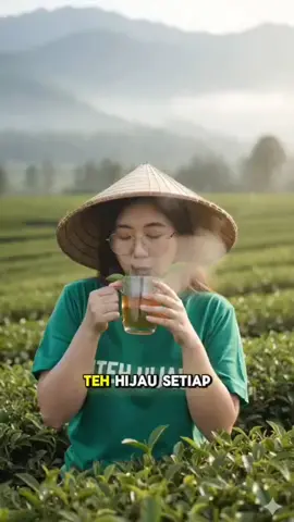 Rasanya ringan, segar, dan manfaatnya nyata! Yuk, mulai perubahan tubuhmu dari secangkir teh hijau 💚 #tehhijau #herbiegreen #dietsehat #fyp 