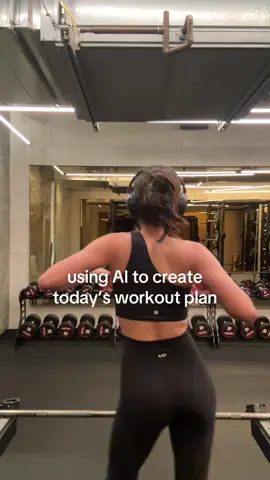 How did you use AI to make your life easier today?  For me, it’s become my workout coach (especially on days when I don’t want to think about what to do at the gym) 🥸 It’s one of those little hacks that makes discipline easier because sometimes the hardest part isn’t showing up, it’s deciding what to do once you’re there. AI doesn’t replace effort. It just removes friction. how are you using AI to simplify your life lately? 👀 #AITools #ProductivityHacks #womeninbusiness #womenempowerment #womenintech  