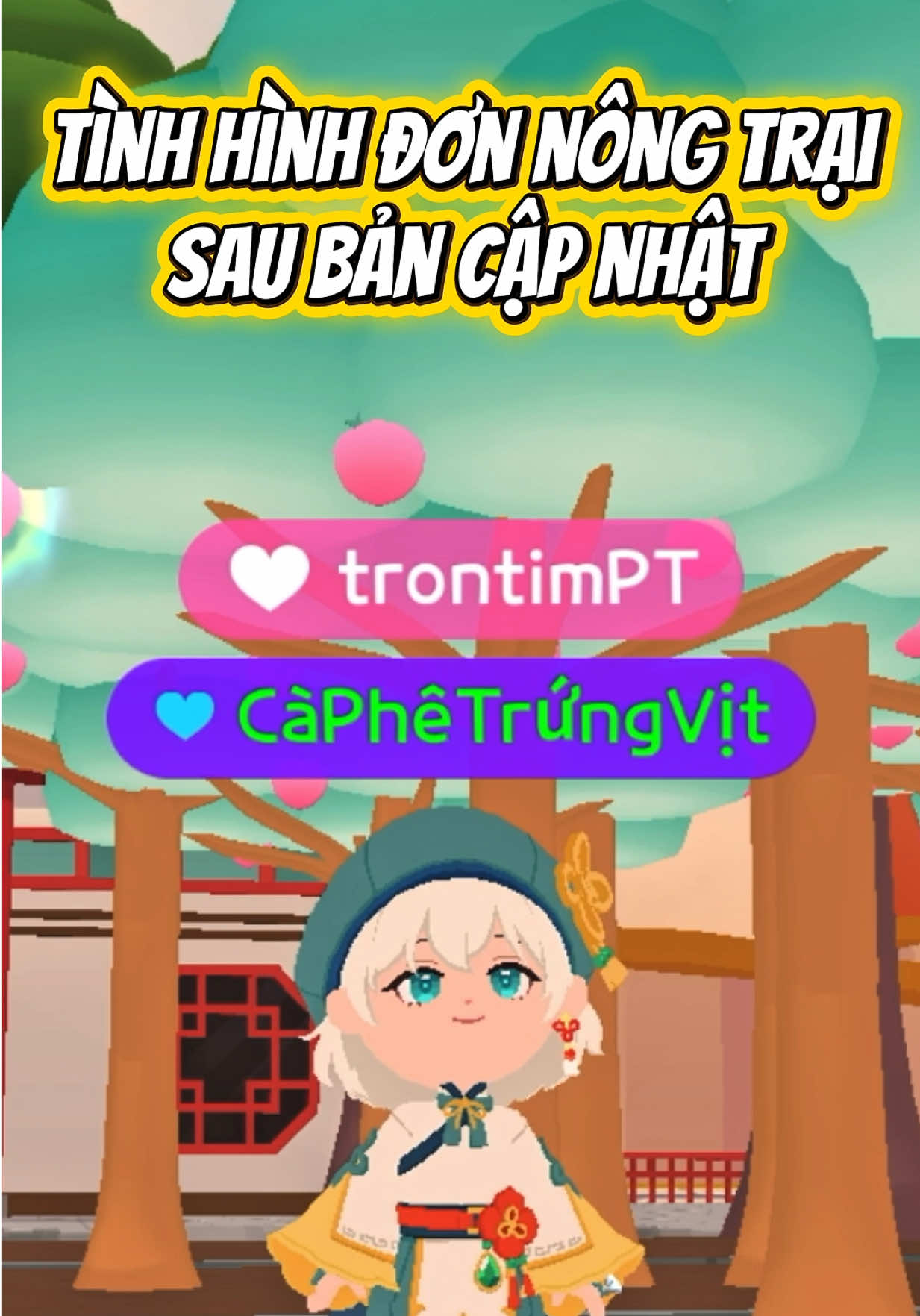 Có ai ra đơn vé trong nông trại chưa vậy cả nhà  #playtogether #playtogethervng #GamingOnTikTok 