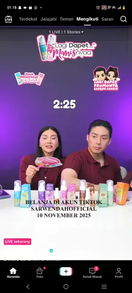 #sargiolovers #sarwendahofficial #giorginoantonioc ini tu live nya semalam