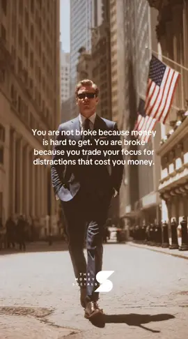 Your bank account isn’t empty because opportunities have vanished or because the world is holding you back. That’s a comfortable story, but it’s a lie.  The real drain is happening right in the palm of your hand, in the endless scroll, and in the constant “I deserve this” purchases that add up to a life you can’t afford.  You are actively trading your concentration for temporary hits of dopamine that not only waste your time, but also cost you real money.  Every time you choose to binge instead of build, to shop for a quick fix instead of invest in a solution, you are funding your own distraction.  You are paying to be sidetracked. The financial struggle is just the final receipt for all the focus you’ve already spent.  It’s time to ask yourself what that receipt is really for.  What could your life look like if you invested that same energy and those same dollars back into yourself?  The power isn’t just in making more money; it’s in protecting your attention, the one currency that truly generates everything else. Where are you leaking the most focus this week?  Tell me in the comments. . . . . #alphamindset #growthmindset #menmotivation 