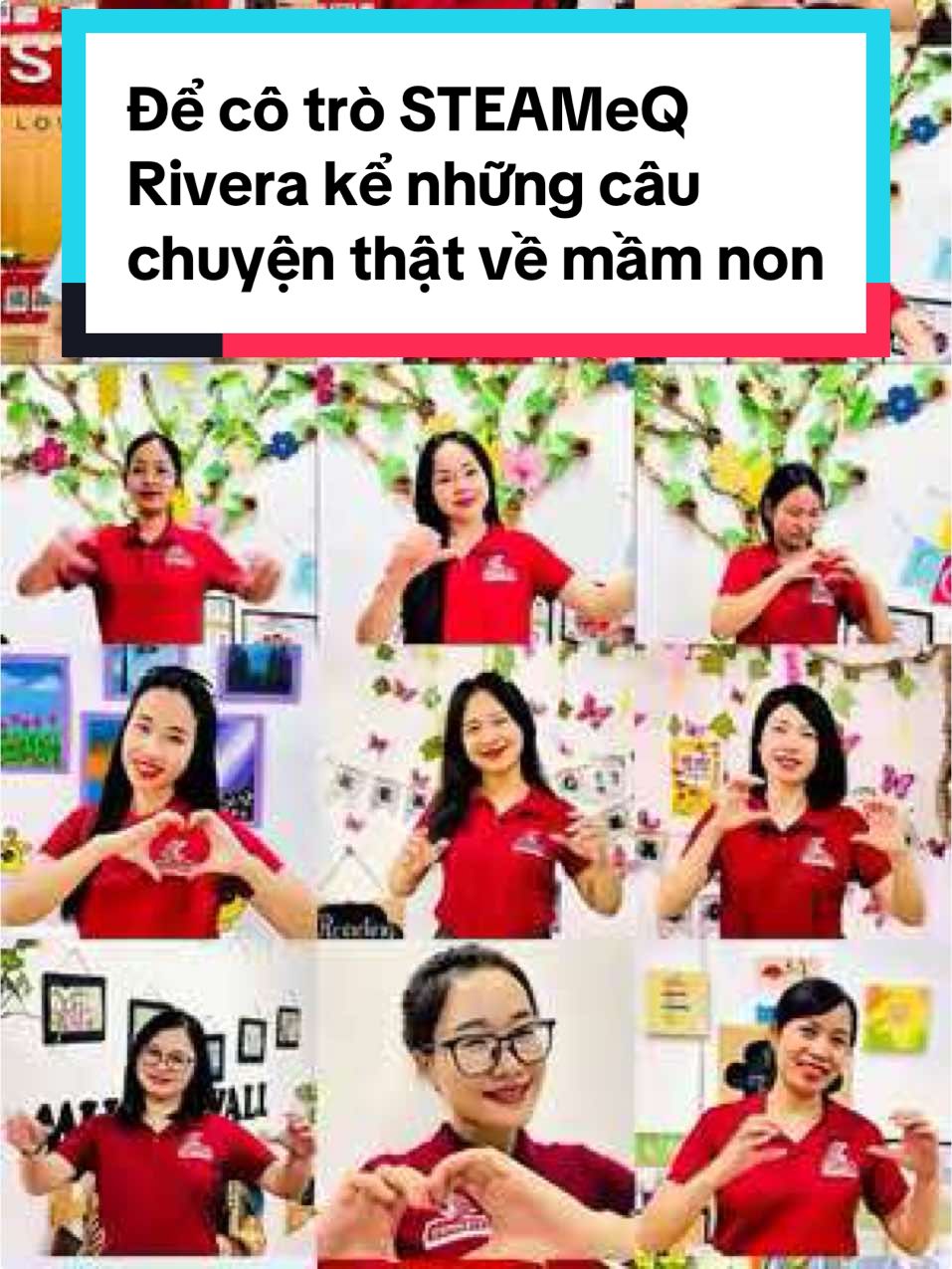 Học thật, chơi thật, yêu thương cũng là thật.Chúng tôi chỉ muốn kể những câu chuyện thật từ trái tim của cô và trò STEAMeQ. Kính chúc các thầy cô giáo luôn hạnh phúc và giữ vững lửa nghề! #hocthat #trainghiemthat #giaovienmamnon #mamnon #trending 