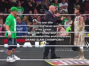 I still can’t believe it… 🐐 #WWE #johncena #dominikmysterio #intercontinentalchampion #mondaynightraw 