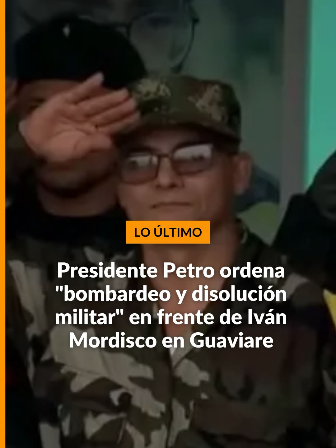 #ATENCIÓN | El presidente Gustavo Petro indicó, a través de su cuenta de X, que a esta hora se lleva a cabo una ofensiva militar contra las disidencias de las Farc de alias Iván Mordisco en el departamento del Guaviare. 