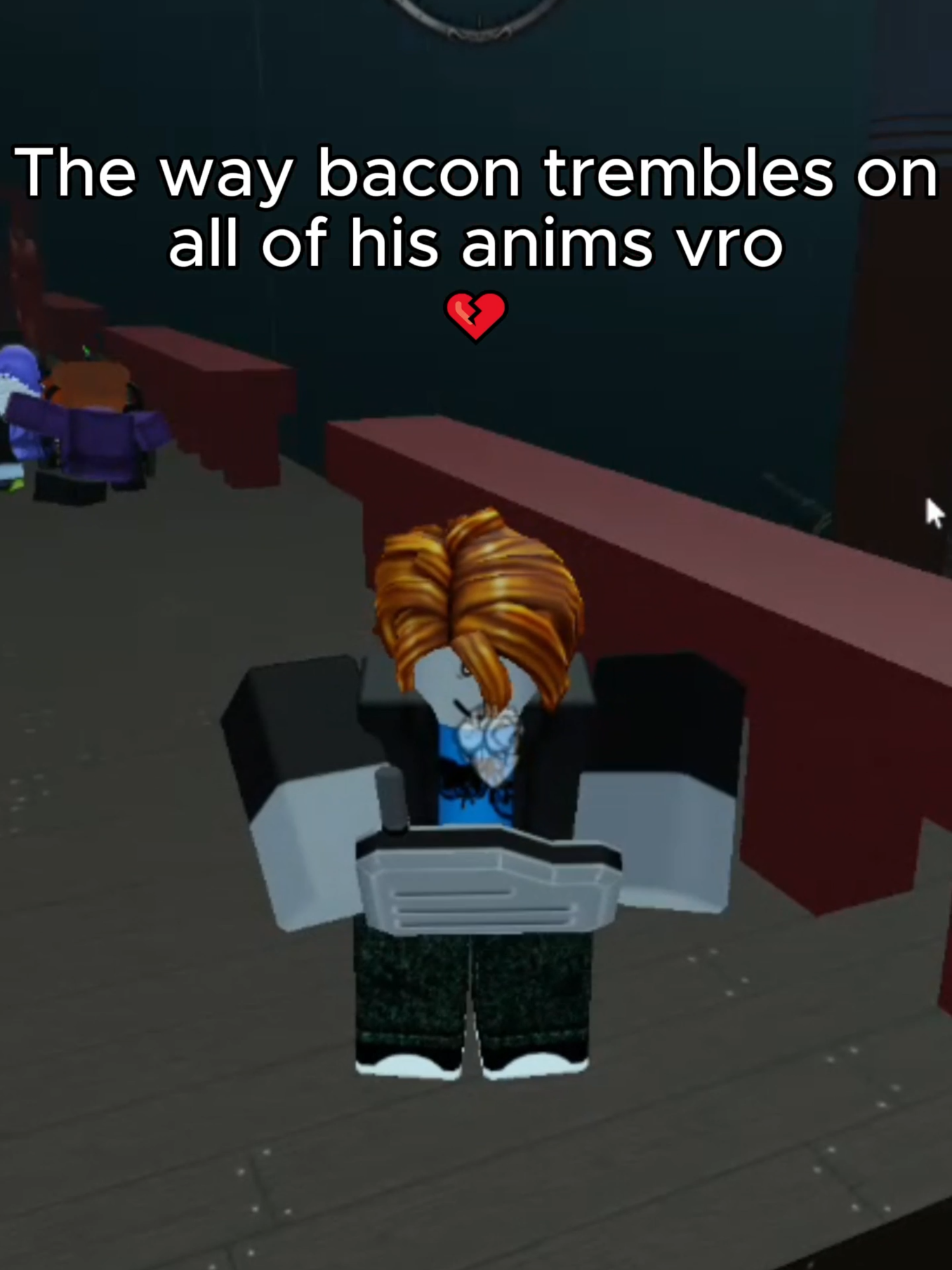 [Doom by fate] [Bacon hair animations] #robloxx #baconhair #coolkid #forsaken