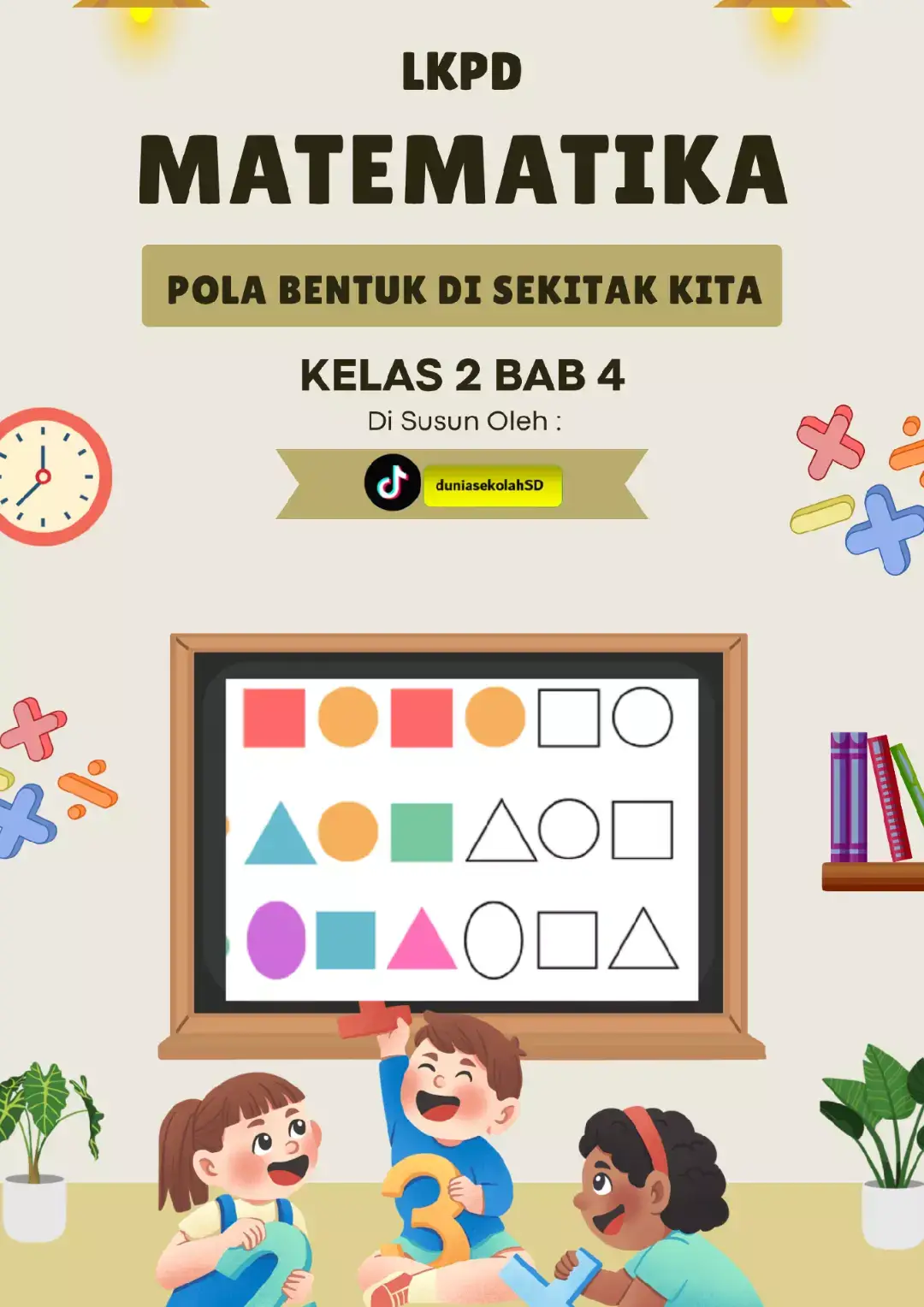 LKPD Matematika Kelas 2 Bab 4 Pola Di Sekitar Kita #lkpd #lkpdkelas2 #matematika #bab4 #pola 