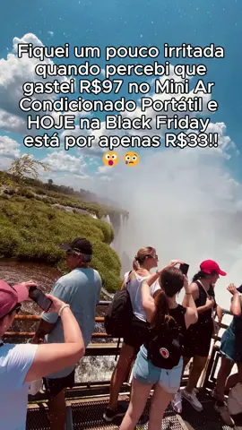 Mini Ar Condicionado Portátil 😱😱 #arcondicionado #tiktokshop #promo