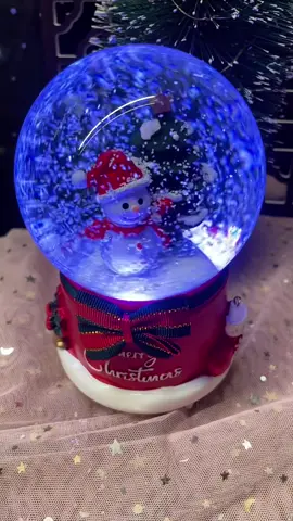 Quả cầu tuyết ông già noel giáng sing an lành #quatanggiangsinh #onggianoel#giangsinhanlanh  