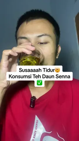 Kualitas tidur meningkat stress berkurang minum teh daun senna #tehherbalalami #tehdaunsenna #minumsehat #detoksalami #wibgajian 