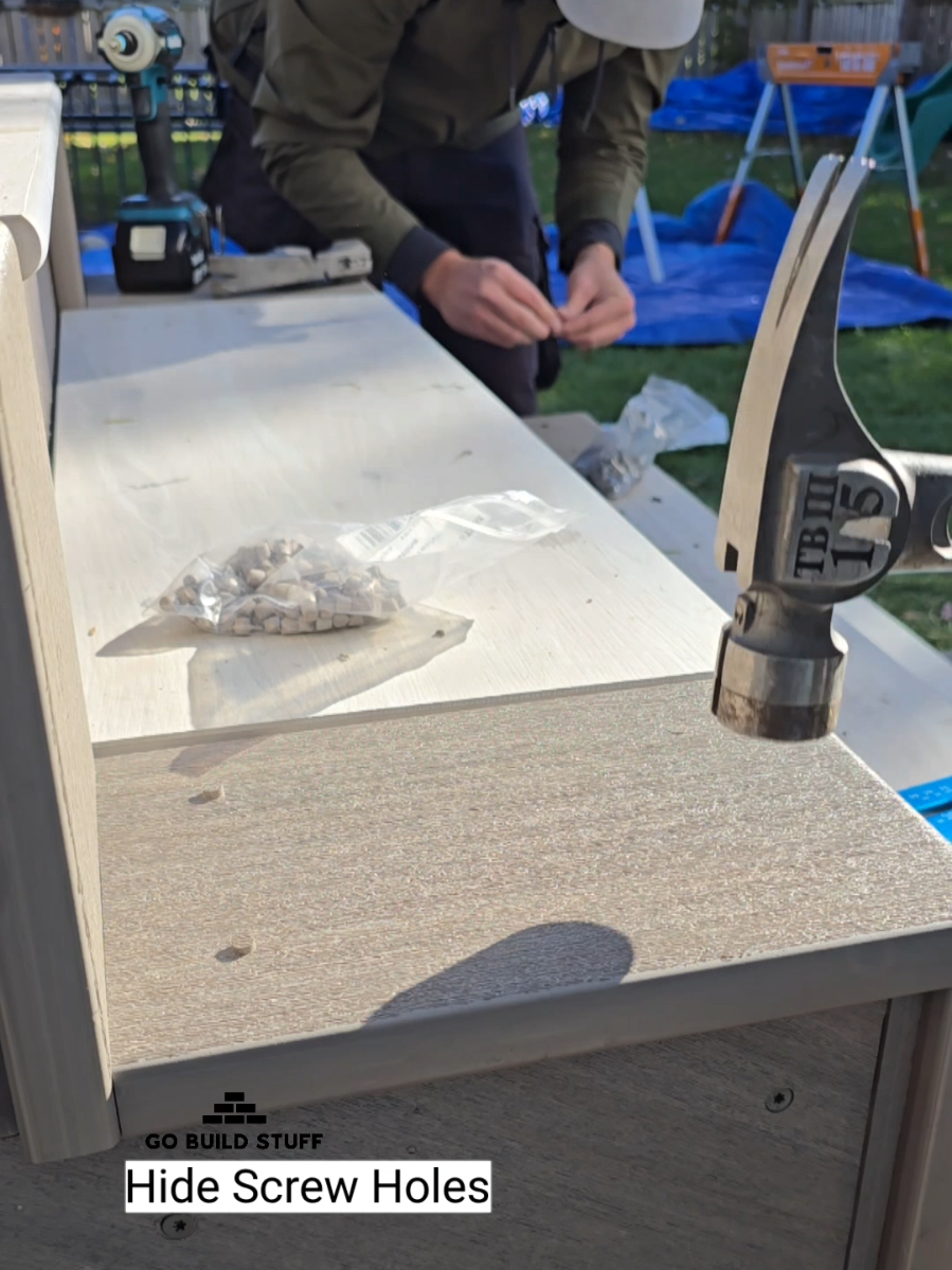 Hide the screw heads with PRO PLUG System by @starbornindustries  #decks #PVC #composite #timbertech #azek 