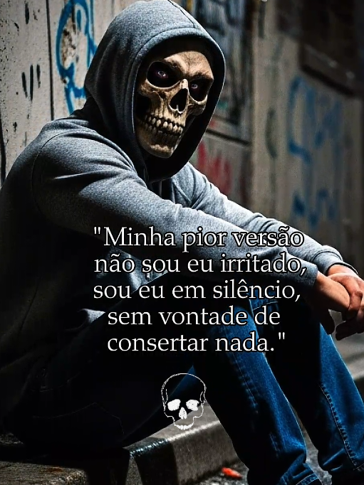 Minha pior versão. #frases #motivacao #reflexaododia 