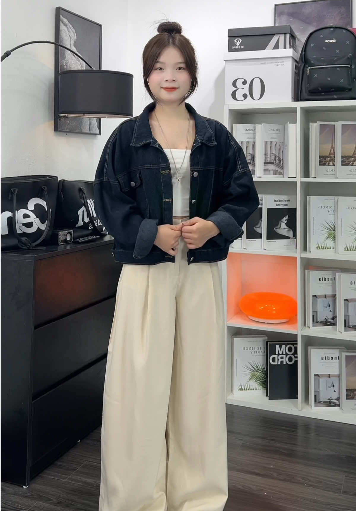 Quần vải đũi xước ống rộng dáng suông @Wepretty Clothes #reviewquanao #thờitrang #xuhuong 