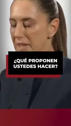 Claudia pregunta “¿qué proponen?” cuando Carlos Manzo llevaba meses pidiendo ayuda. No se trata de ideas nuevas, se trata de que use el poder que ya tiene. Si no sabe qué hacer o no quiere hacerlo, el problema es ella. Todo lo dicho en el video representa únicamente una opinión personal.