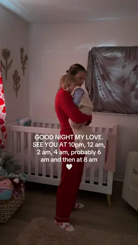 One night we will sleep through the night, I hope 🥲  #toddlermom #momlife #reallifemom #babysleep 