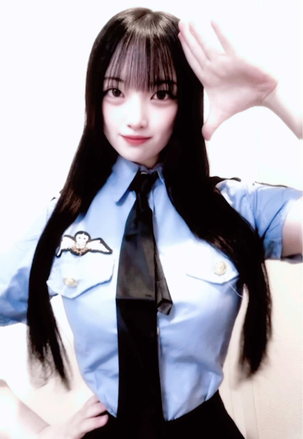 #コスプレ #警察官 #りりたん