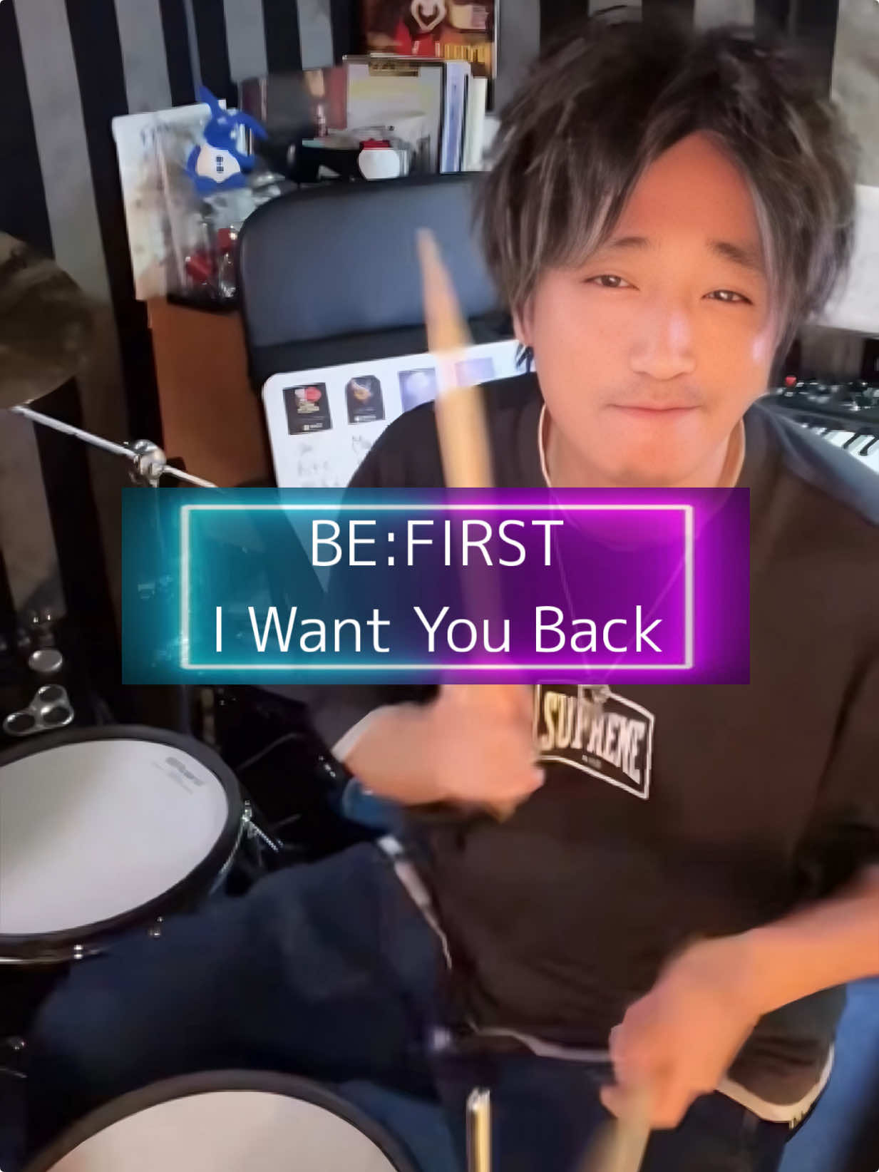 I Want You Back - BE:FIRST 初聞で演奏してみた🥁 #drums #drummer #drumcover #BEFIRST #BF_IWantYouBack @11/06🎂🎉FuyuDrummer 