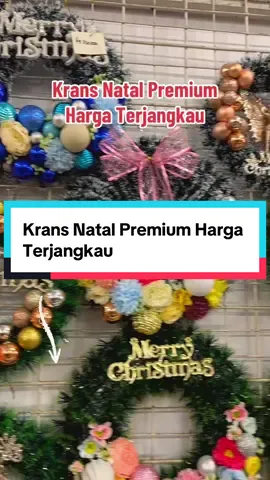 Rekomendasi Krans Natal Premium Aksesoris Natal Gantungan pintu buat sahabat Kristiani Selamat Menyambut Perayaan Natal. Semoga Damai Natal Menyertai Kita Sekalian “Merry Christmas and Happy New Year”. #kranspintunatalpremium #gantunganpintunatal #aksesorisnatal #kransnatalmurah #Natal2025 