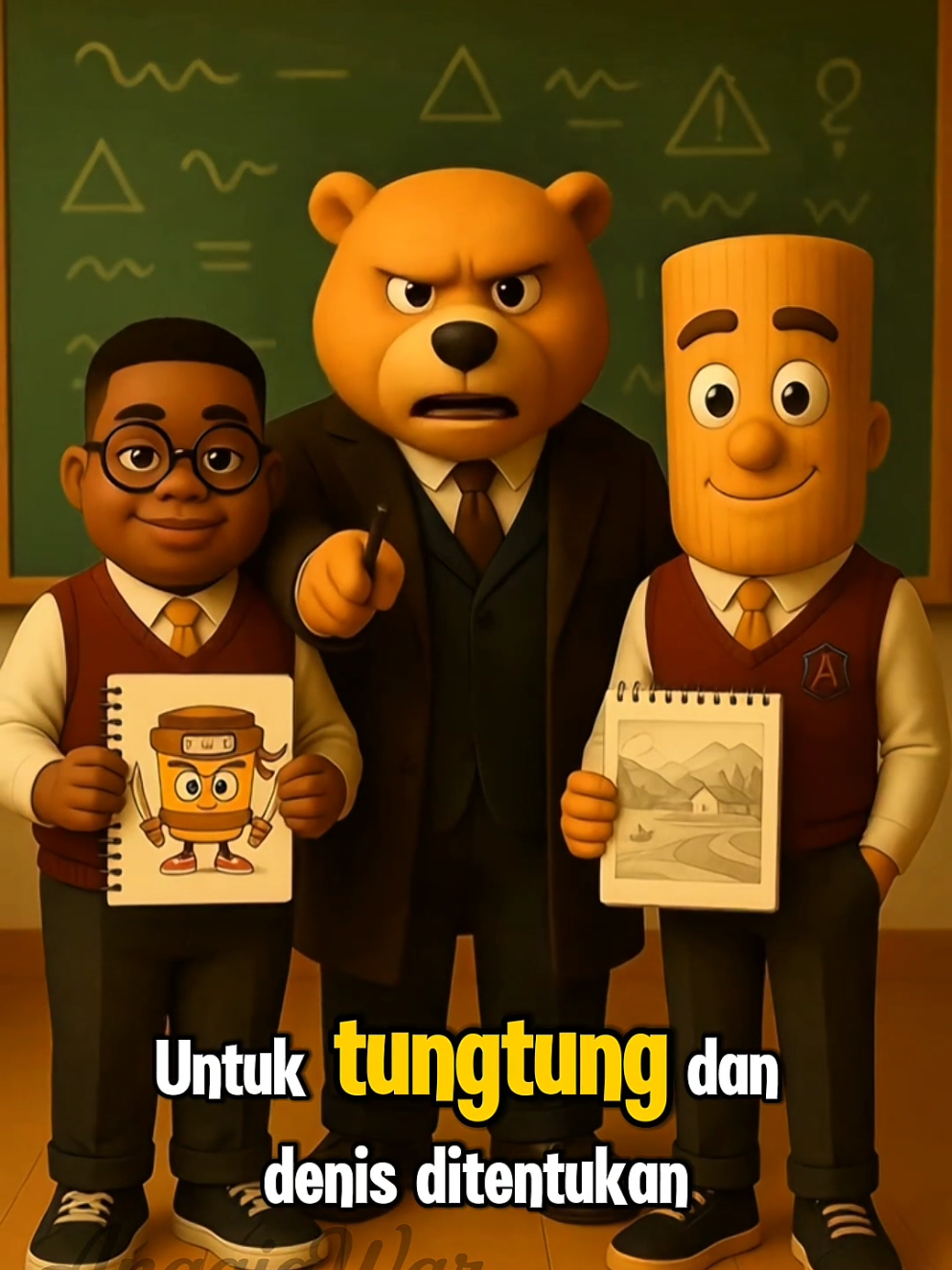 Gambar tungtung atau denis yang bagus guys? komen dibawah #fyp #viral #brainrot #tungtungsahur #anomali 