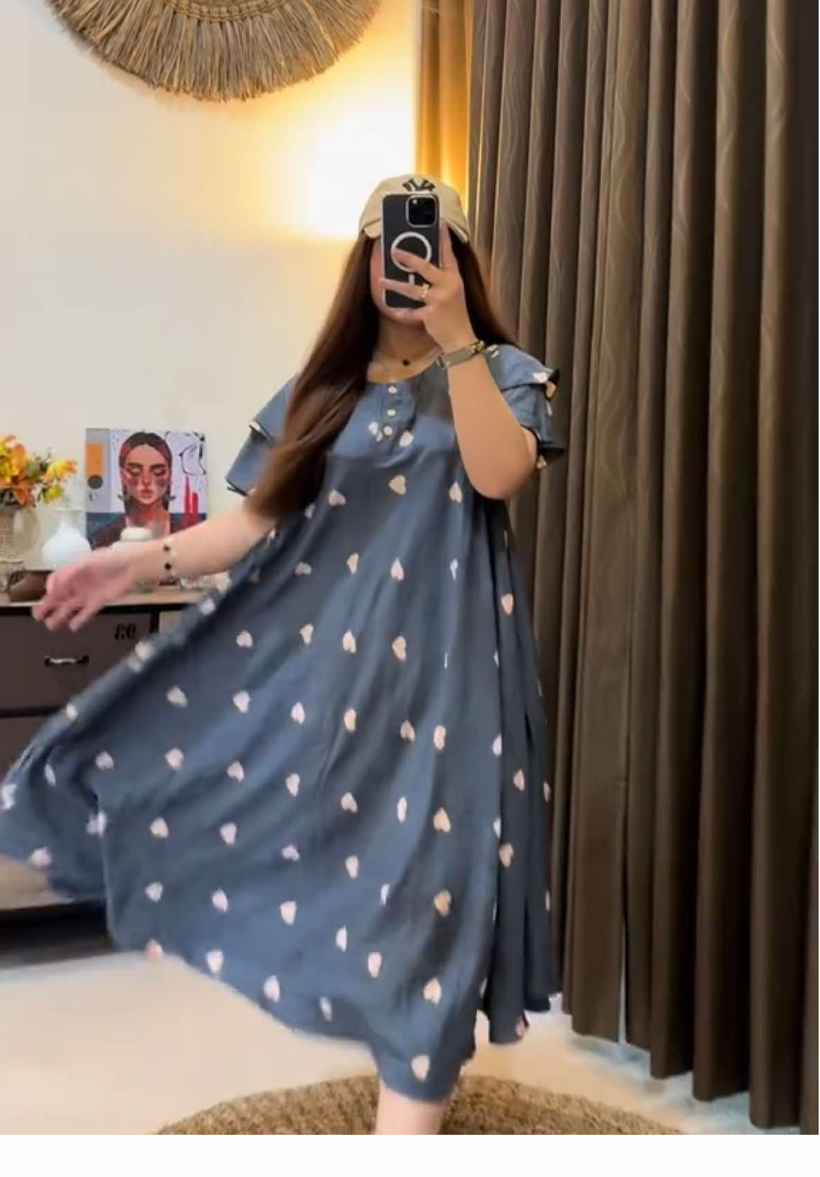 Daster gemes, cocok buat semua kalangan😍🫶🏻 Ld120 Pb110 muat Bb40-85🥰🔥  #soundviral #dasterviral #dasterrayon #dasterkekinian #luvema 