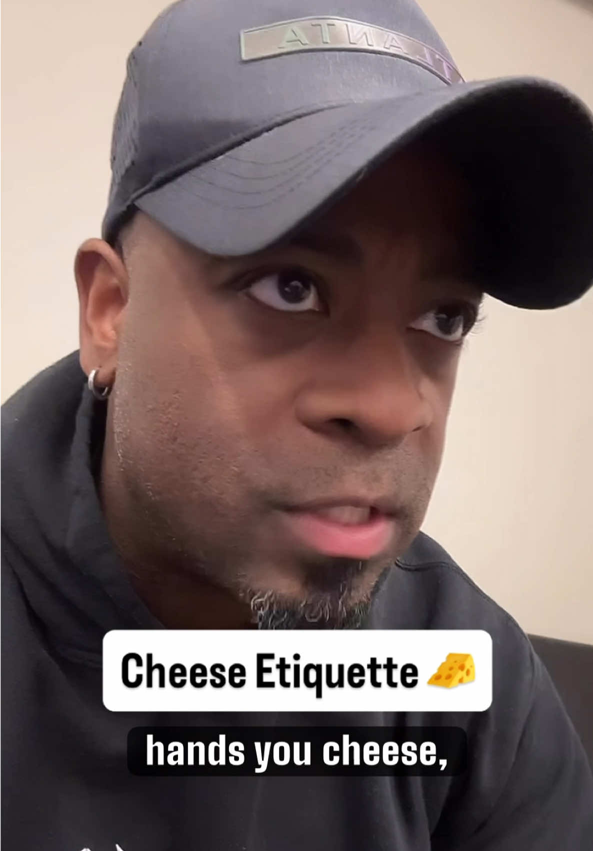 Proper cheese etiquette? 🤷🏾‍♂️🧀😂 #thevibewithky #cheese #cheesetime #cheeselover #cheesy   