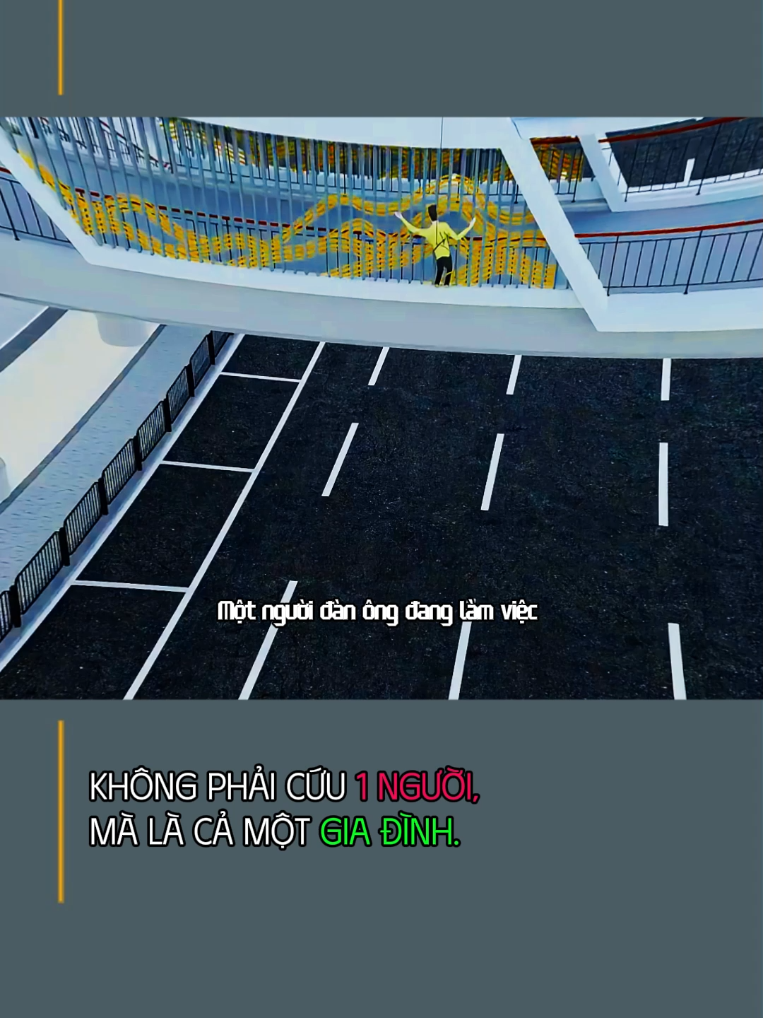 không phải cứu 1 người, mà là cả một gia đình.