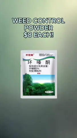 Weed Control Powder - INSTOCK! $8 Each! Effectively eliminates unwanted weeds and prevents regrowth. Easy to apply for cleaner and healthier gardens or outdoor spaces. Capacity: 500g FREE DELIVERY NATIONWIDE for purchases of $30 and above from us. Message us at +673 8623969 to get yours now! ✉