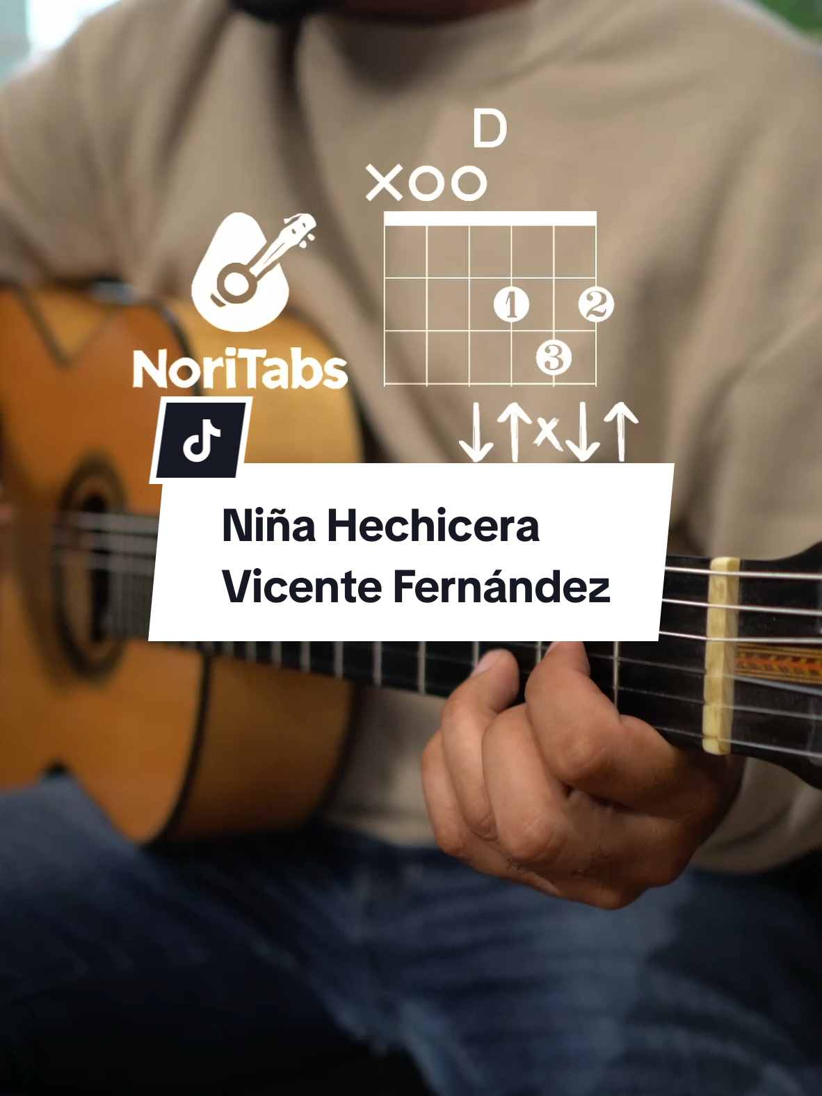 Una más de Chente - Niña Hechicera Acordes y Rasgueo 🎼🔥 