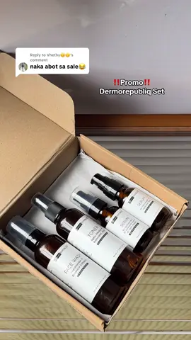 Replying to @Vhethy🙃🙃 #dermorepubliq #dermorepubliqset #fyp 