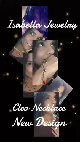✨✨ ISABELLA JEWELRY - NEW DESIGN - CLEO NECKLACE - ENVIOS DISPONIBLES 