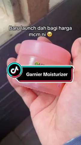 Baru launch da bagi harga mcm ni. Tak rilek do @GarnierMY #mochicream #garniermochi #garnier #moisturizermochi 